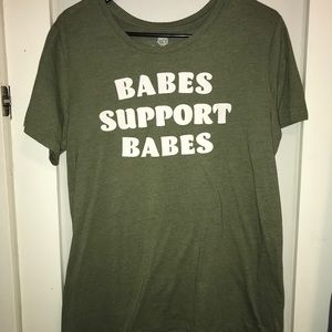 Army Green Short Sleeve T-Shirt